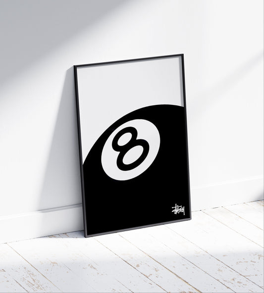 8 Ball Poster
