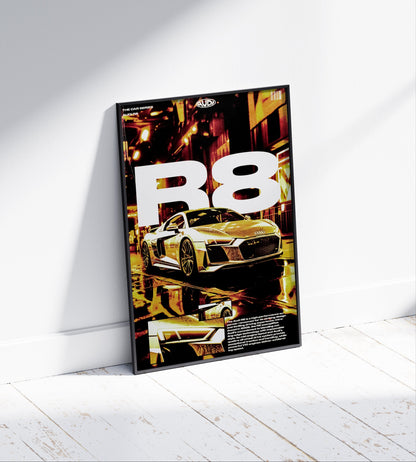 Audi R8 Poster
