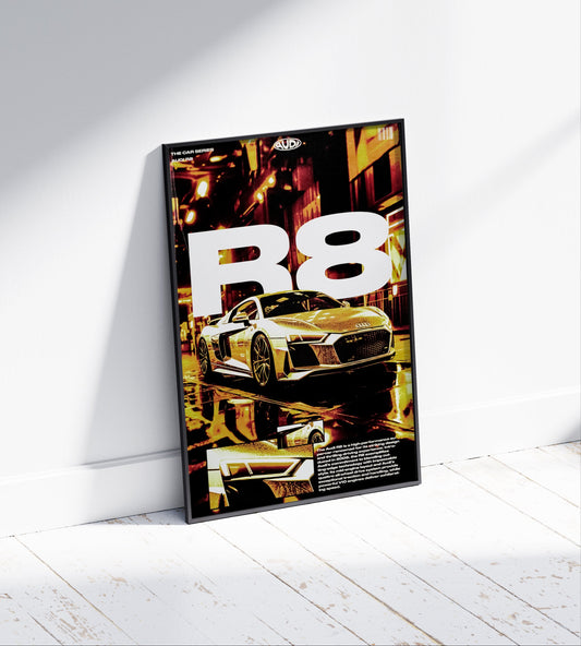 Audi R8 Poster