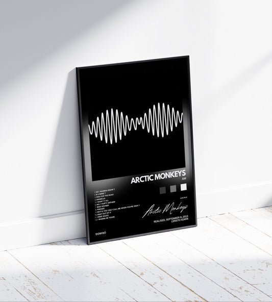 Arctic Monkeys 'AM' Album Poster