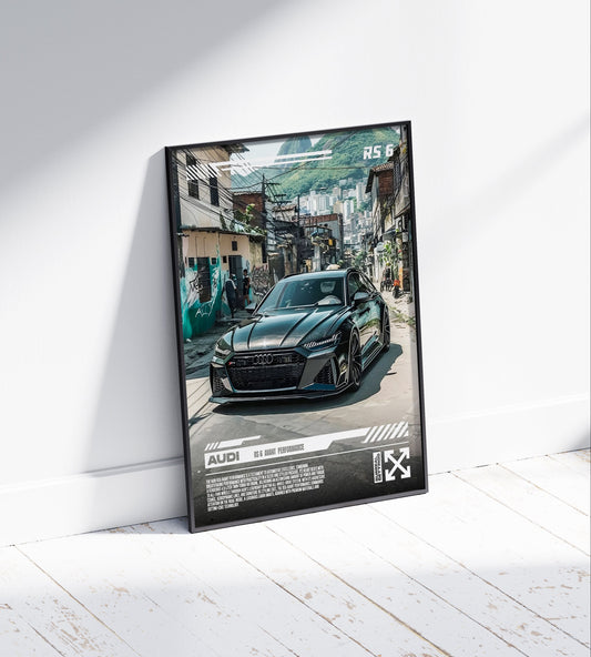Audi RS 6 Poster