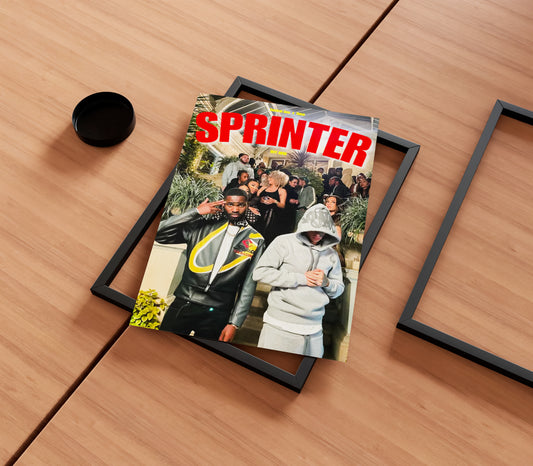 Central Cee & Santan Dave 'Sprinter' Poster