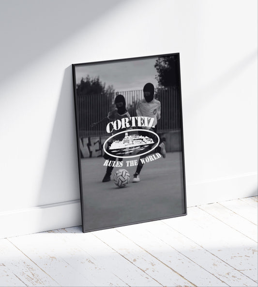 Corteiz Soccer Poster