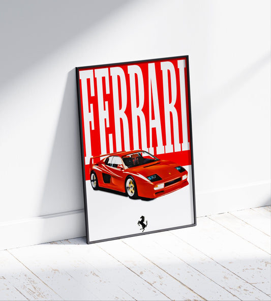 Ferrari Poster