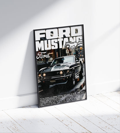 Ford Mustang Poster