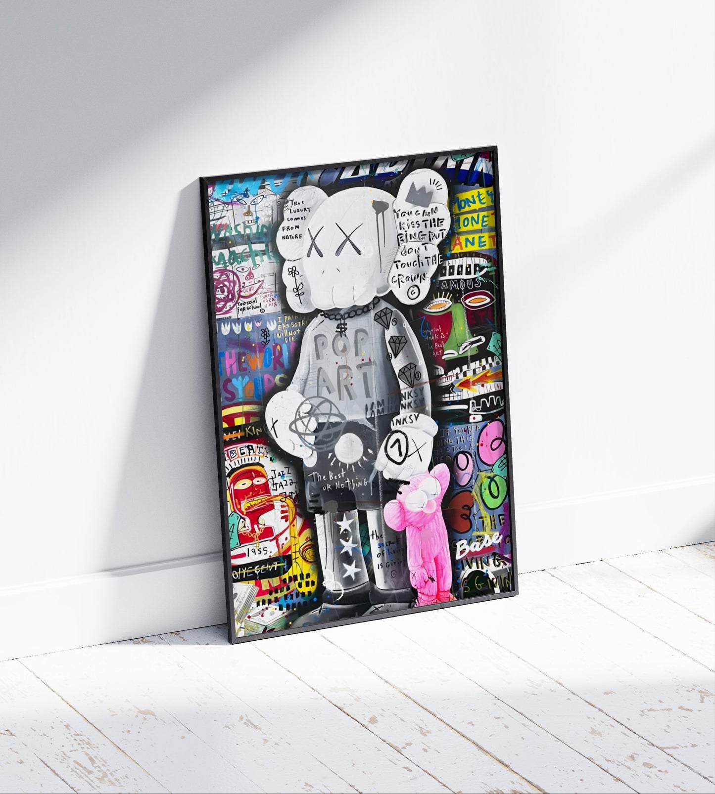 Kaws Pop Art Poster