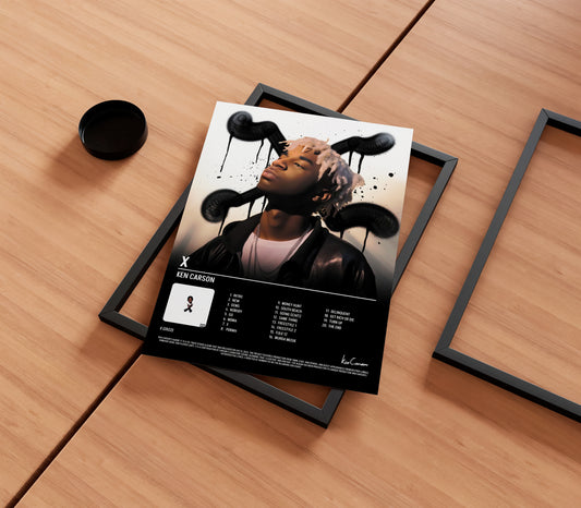 Ken Carson  'X' Album Poster