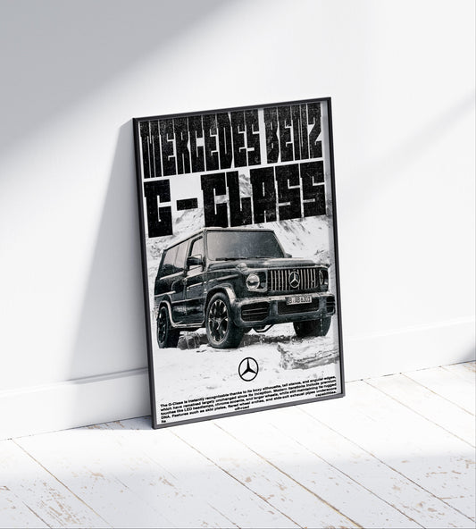 Mercedes Benz G-Class Poster