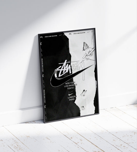 Nike x Stussy Poster