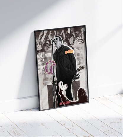 Oasis 'Liam Gallagher' Poster