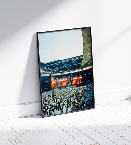 Oasis ' Wembley Live 25' Poster