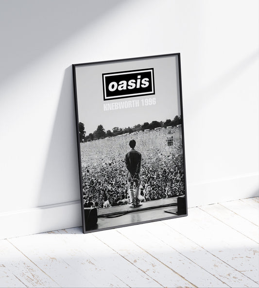Oasis 'Knebworth 1996' Poster
