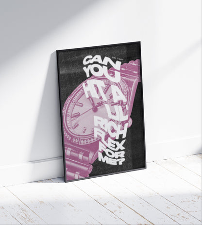 Drake 'Rich Flex' Poster