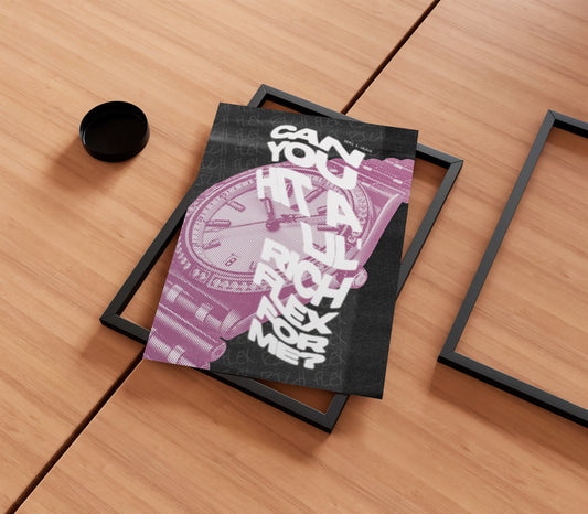 Drake 'Rich Flex' Poster