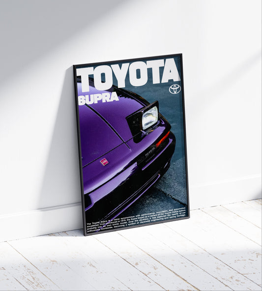 Toyota Supra Poster