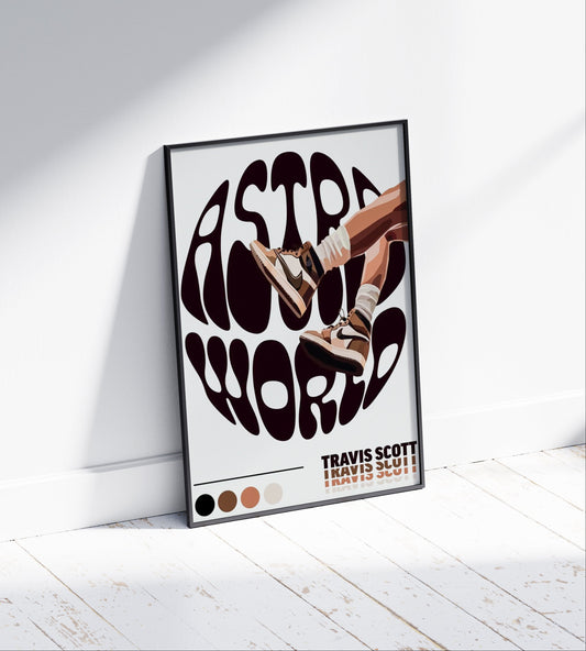 Travis Scott 'Astroworld' Poster