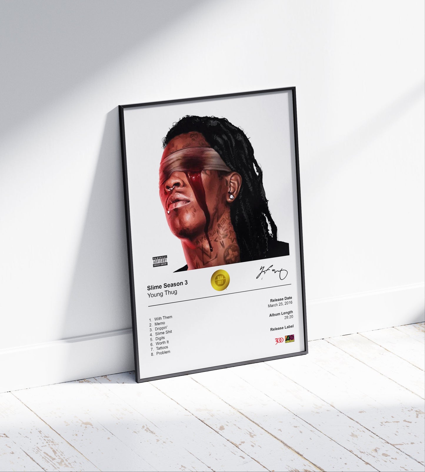 Young Thug 'Slime Season 3' Album Poster