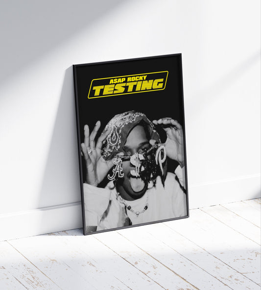 ASAP Rocky 'Testing' Poster