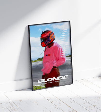 Frank Ocean 'Blonde' Album Poster