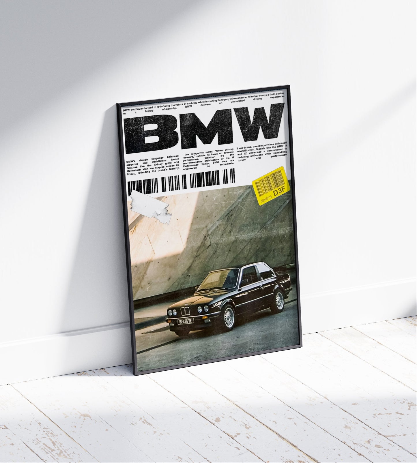 BMW Poster