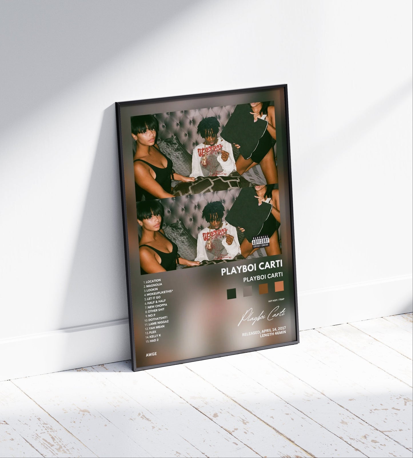 Playboi Carti 'Playboi Carti' Album Poster