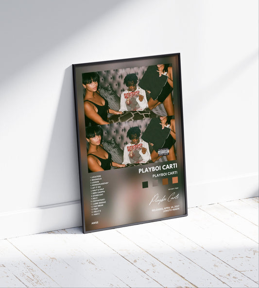 Playboi Carti 'Playboi Carti' Album Poster