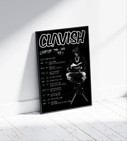 Clavish 'Tour' Poster
