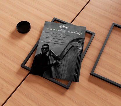 Santan Dave 'The Boy Who Played The Harp' Album Poster