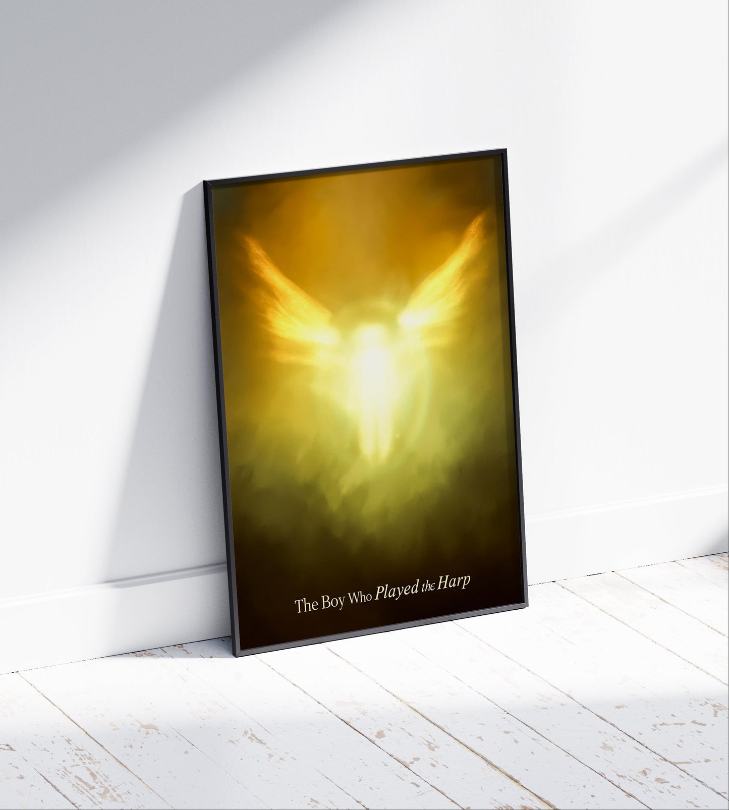 Santan Dave 'The Boy Who Played The Harp' Album Poster