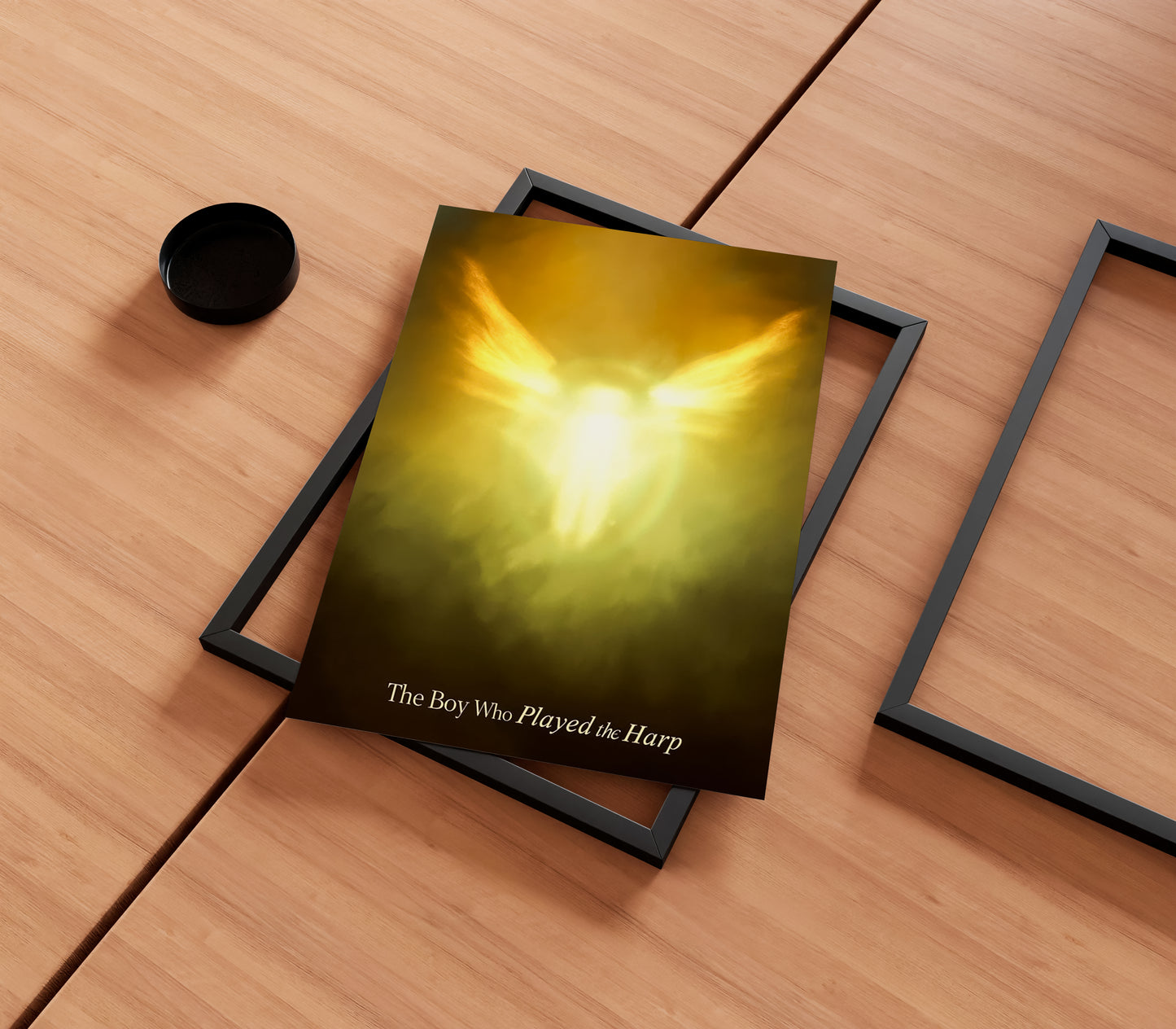 Santan Dave 'The Boy Who Played The Harp' Album Poster