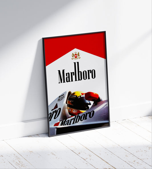 Ferrari x Marlboro Poster