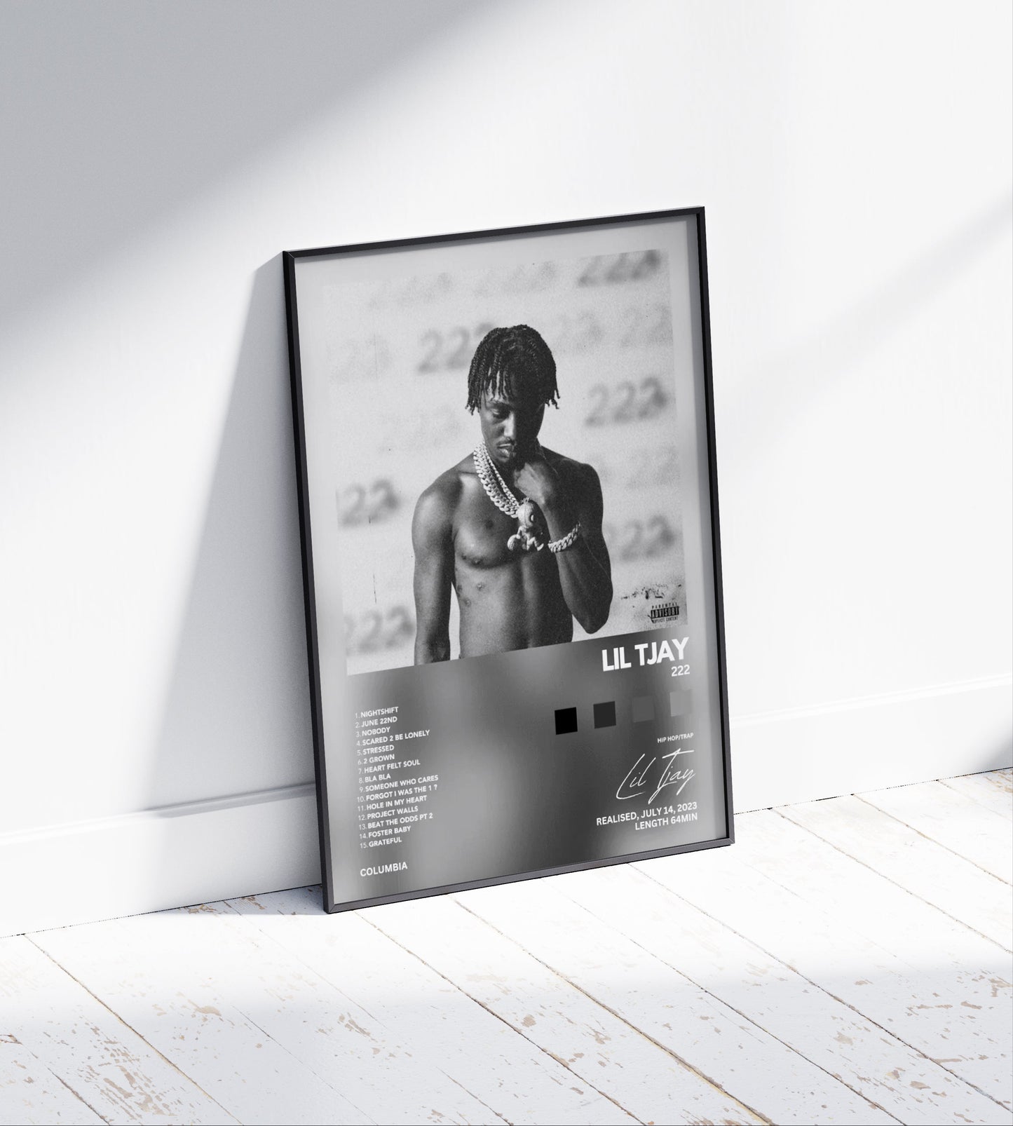 Lil Tjay '222' Album Poster