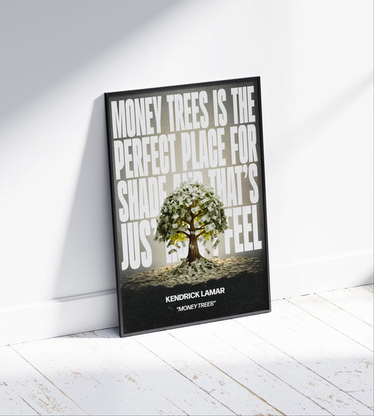 Kendrick Lamar 'Money Trees' Poster