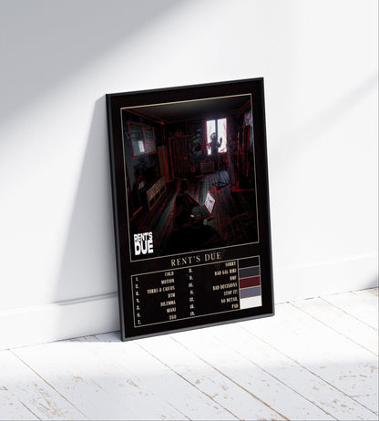 Nemzzz 'Rent's Due' Album Poster