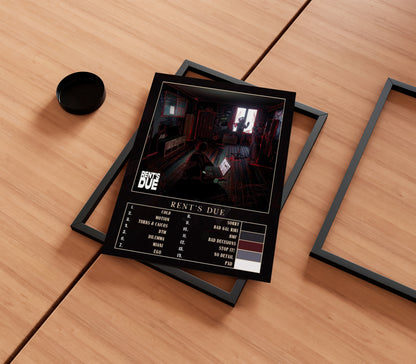 Nemzzz 'Rent's Due' Album Poster