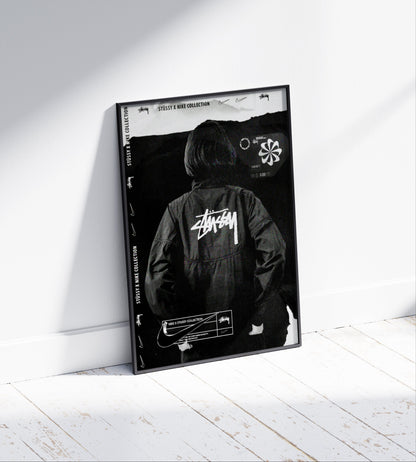 Nike x Stussy Poster