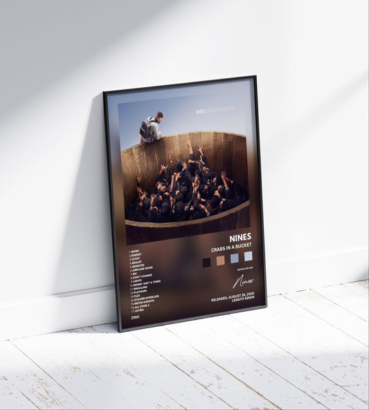 Nines 'Crabs In A Bucket' Album Poster