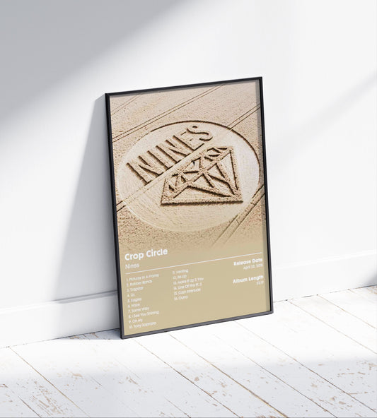 Nines 'Crop Circle' Album Poster