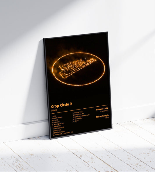 Nines 'Crop Circle 2' Album Poster