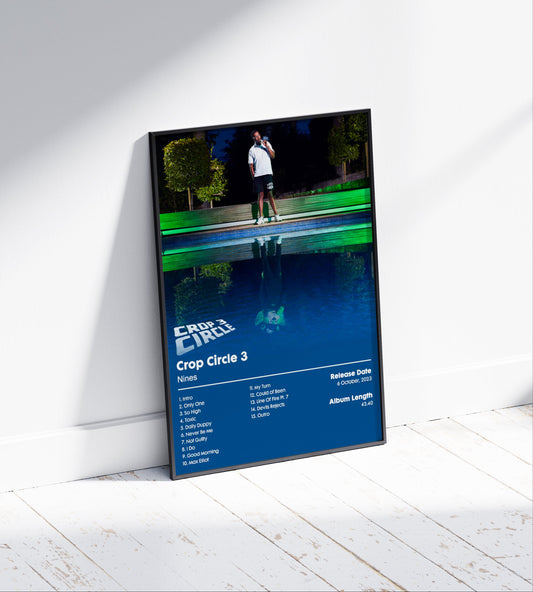 Nines 'Crop Circle 3' Album Poster