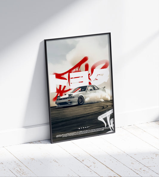 Nissan AE86 Poster