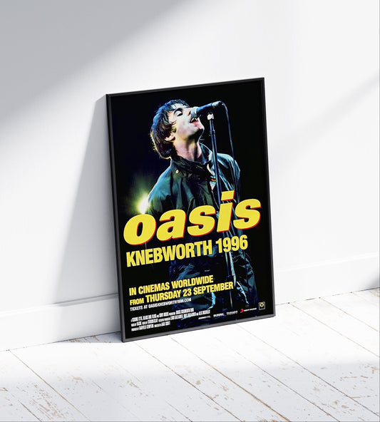 Oasis 'Knebworth 1996' Poster