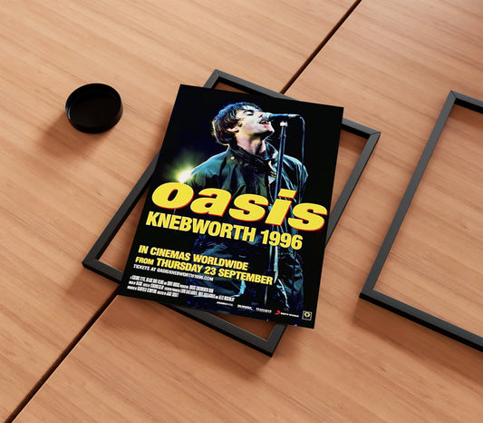 Oasis 'Knebworth 1996' Poster