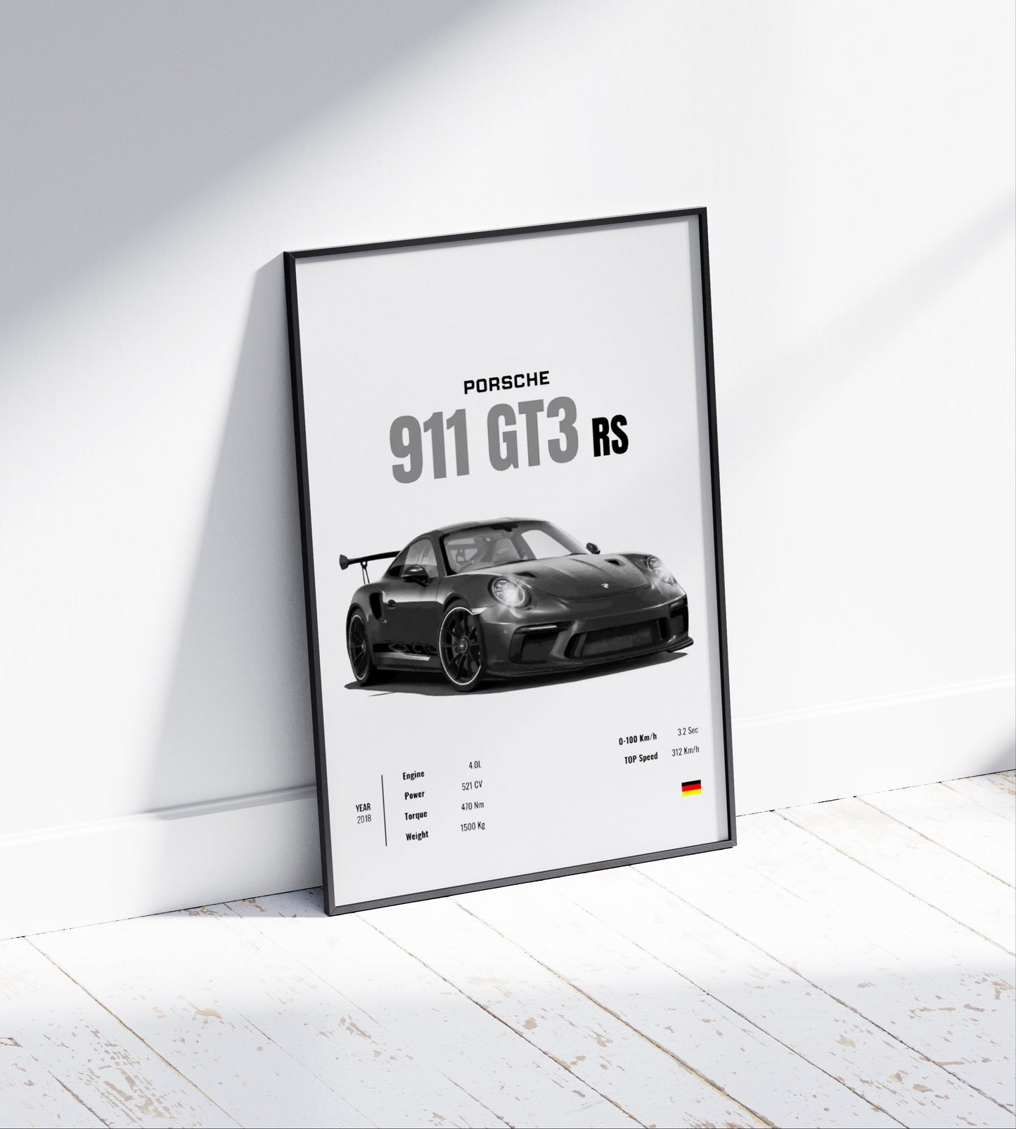 Porsche GT3 RS Poster