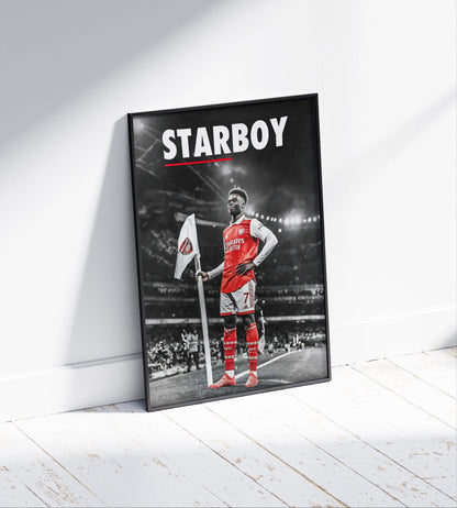 Bukayo Saka Poster