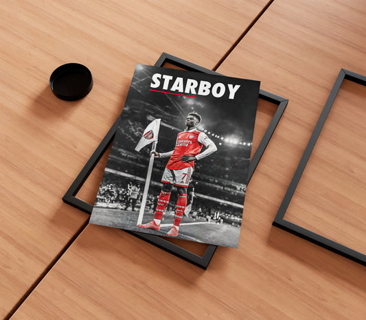 Bukayo Saka Poster