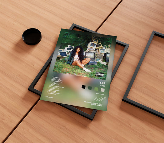 SZA 'CTRL' Album Poster