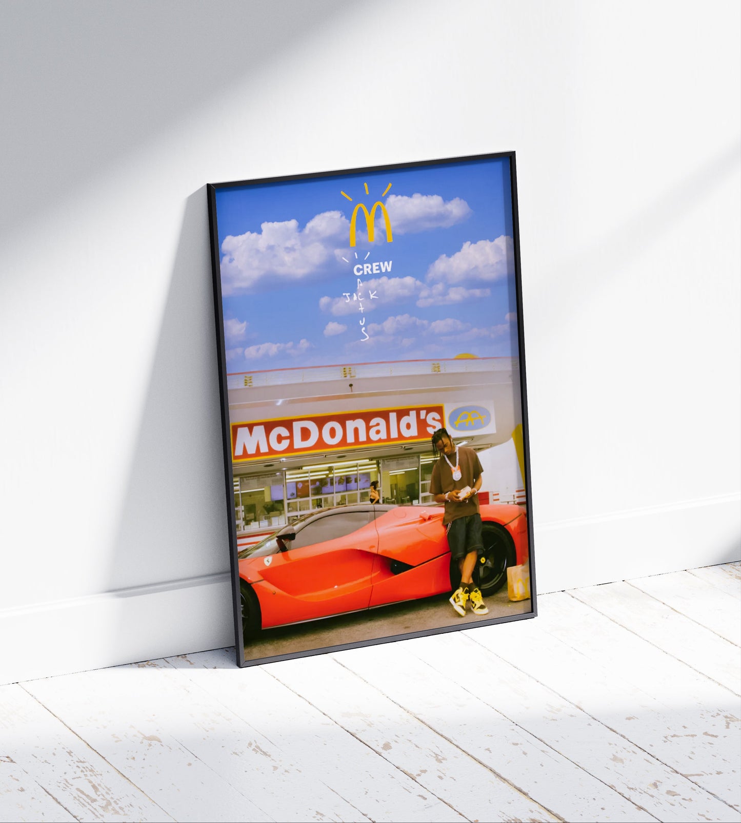 Travis Scott x McDonald's Poster