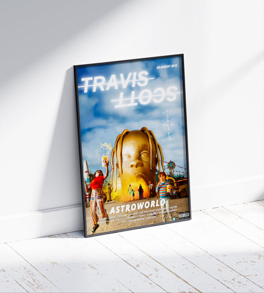 Travis Scott 'Astroworld' Poster