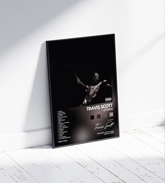 Travis Scott 'Utopia' Album Poster
